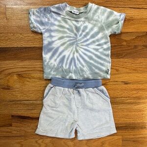 Splendid Toddler Tie-Dye T-Shirt and Shorts Set